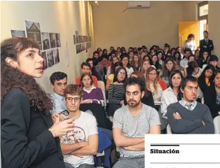  ?? EMMANUEL BRIANE-LA NUEVA. ?? de la ONG disertó en nuestra ciudad.