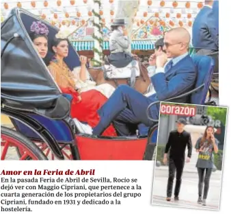  ??  ?? –Su padre y Maggio se conocieron en la Feria de Abril. ¿Encajaron bien?