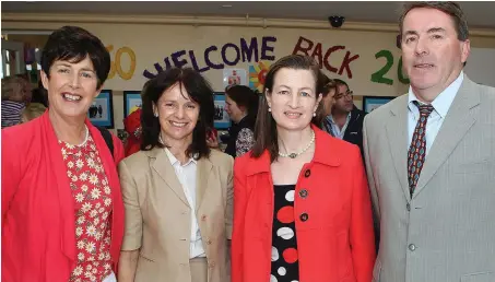  ??  ?? At the opening of Bellewstow­n national school’s new extension, Principals Joan Coyle, Denise Kelliher, Bernadette McGuinness and John Kelleher