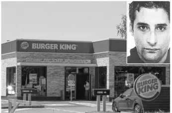  ??  ?? Depuis le meurtre du Burger King, Malik est en fuite.