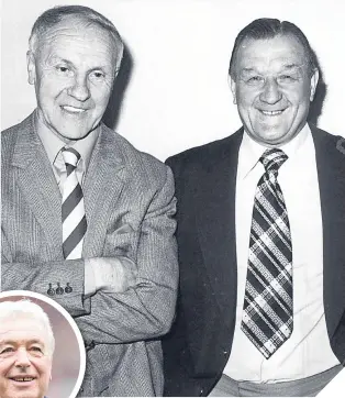  ??  ?? IanI Callaghan (left) reckons Klopp is an amalgamati­on of Bill Shankly and Bob Paisley.