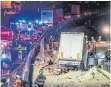  ?? FOTO: DPA ?? Der Fahrer wurde bei dem Unfall schwer verletzt.