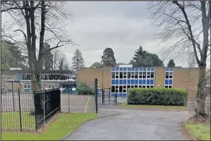  ??  ?? Saint Martin’s Catholic Academy in Stoke Golding. Picture: Google Street View