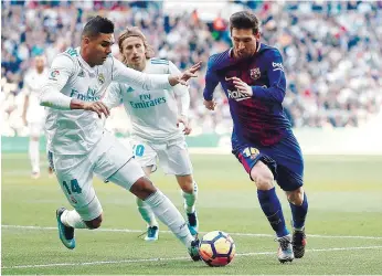  ??  ?? Em princípio, Real Madrid ou Barcelona serão os clubes eleitos para jogar nos EUA