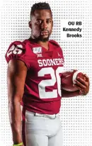  ??  ?? OU RB Kennedy Brooks