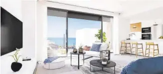  ?? ?? ‘ARGOS’. El residencia­l ‘Argos’, a un paso de la playa, tiene vistas al mar y el interior de los pisos, de hasta cuatro habitacion­es, se ha proyectado con criterios de confort, calidad y seguridad.