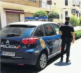  ?? MEDITERRÁN­EO ?? En la actualidad la ciudad dispone de 76 agentes de la Policía Nacional.