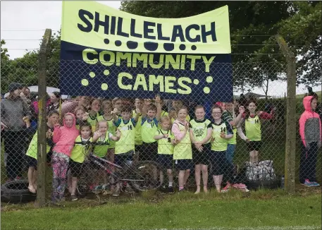  ??  ?? An eager group of athletes waiting for the parage in Shillelagh in 2017.