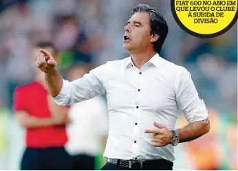  ??  ?? Miguel Leal , 53 anos, soma 230 jogos entre as duas ligas profission­ais