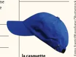  ??  ?? la casquette die Kappe