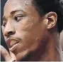  ??  ?? DeMar DeRozan