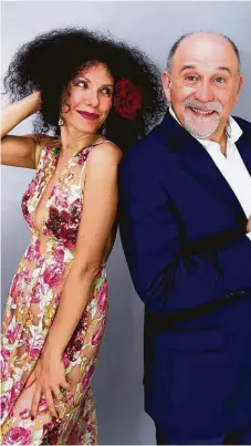  ?? Helton Mendes ?? Raquel Cepeda and Joe LoCascio present “Jazz, Originally” on Saturday.