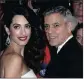  ?? PICTURE: REUTERS ?? BUNDLES OF JOY: George Clooney and his wife Amal. Clooney had to cancel an event for the imminent birth of their twins.