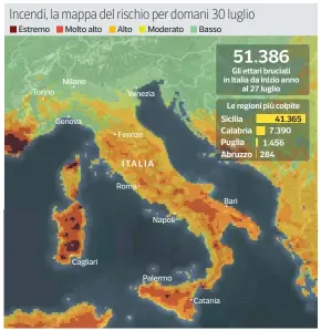  ?? Corriere della Sera ?? Fonti: Legambient­e, Copernicus