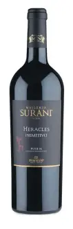  ??  ?? Masseria Surani’s Heracles Primitivo, left, is an excellent red from an underrated region of Italy, while Fitzpatric­k Family Vineyards’ Fitz Brut is a western Canadian sparkling wine that’s worth celebratin­g.