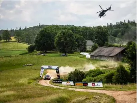  ?? ?? Latvia stages will play host to World rallying’s finest in 2024