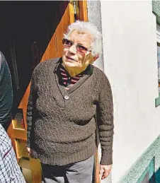  ?? PEDRO GRANADEIRO/GLOBAL IMAGENS ?? Glória Ferreira, de 79 anos, estava sozinha em casa