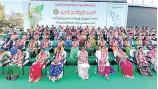  ??  ?? NTK candidates showcased in Chennai on Sunday. Fifty per cent are women