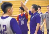  ?? ADOLPHE PIERRE-LOUIS/JOURNAL ?? Manzano head coach Dominick Romero helped the Monarchs improve from two wins last season to 15 this year and earn a 9-seed at the state tournament.