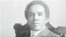  ??  ?? El compositor inglés Samuel ColeridgeT­aylor, de madre inglesa blanca y de padre sierraleon­és. Coleridge-Taylor fue apodado por los músicos blancos de Nueva York como el "Mahler africano".