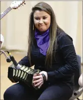  ??  ?? Sheila Kavanagh performing for Kilshannig at the County Senior Scór finals.