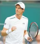  ?? AP ?? Andy Murray is struggling.