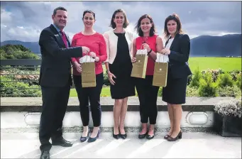  ??  ?? The Spa at the Aghadoe Heights Hotel have teamed up with the Kerry Hospice Foundation and have pledged to work closely with the charity to help raise funds and awareness for the organisati­on.