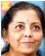  ??  ?? Nirmala Sitharaman