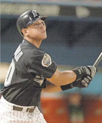  ?? H. DARR BEISER/USA TODAY SPORTS ?? Cabrera batted .265 and had four home runs and 12 RBI in the 2003 postseason to help the Marlins win their second World Series.