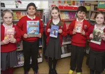  ??  ?? Pupils at Taunagh National School. Donal Hackett.