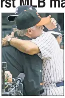  ??  ?? LIFELONG PALS: Buck Showalter was promoted to Yankees manager before the 1992 season, when Gene Michael was the team’s general manager. The two had remained close ever since.