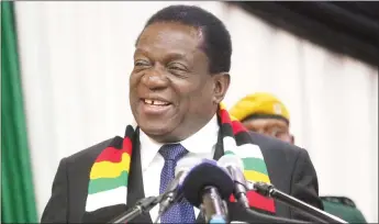  ??  ?? President Mnangagwa has proclaimed July 30 as the date for the 2018 harmonised elections