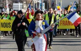  ?? (Photos D.L.) ?? Samedi dernier,   Gilets jaunes avaient investi les rues de Toulon.