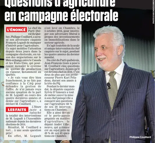  ??  ?? Philippe Couillard