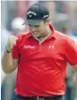  ?? BOB LEVERONE/THE ASSOCIATED PRESS ?? Patrick Reed celebrates after winning the playoff at the Wyndham Championsh­ip, Sunday.