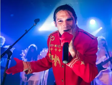  ??  ?? RIGHT: Corey Feldman And The Angels perform in 2017 in Philadelph­ia
