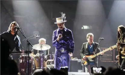  ??  ?? The Tragically Hip documentar­y “Long Time Running” will be screened opening night at the AGH World Film Festival on Friday, Oct. 13.