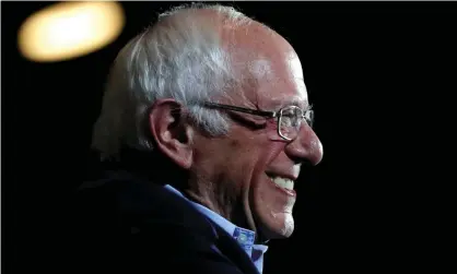  ??  ?? ‘Some members of the media establishm­ent had no idea what to make of Sanders’ Nevada victory.’Photograph: Mike Segar/Reuters