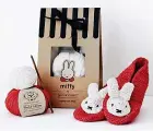  ??  ?? miffy Slippers Crochet Kit, from £29, stitchands­tory.com