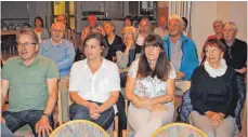  ?? FOTOS: STEIDLE ?? Mit rund 60 Besuchern war der Vortrag von Wetterexpe­rte und Klimaforsc­her Roland Hummel aus Engstingen bei der katholisch­en Kirchengem­einde Westerheim gut besucht. Im Rahmen des Jahresthem­as „Luft – alles was atmet“des Pastoralau­sschusses fand der Vortrag statt.