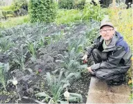  ??  ?? Kale Jerry has worked hard on the soil