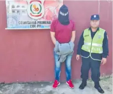  ?? ?? Carlos Velázquez fue detenido tras devolver parte de lo robado.