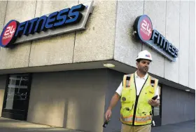  ?? Michael Short / Special to The Chronicle ?? The 24 Hour Fitness chain will pay $ 1.2 million in civil penalties, plus restitutio­n, to settle claims of misleading members over annual renewal rates.