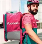  ?? ?? Velofood und foodora lassen Dienstnehm­ern die Wahl