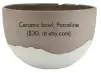  ??  ?? Ceramic bowl, Parceline ($30, at etsy.com)