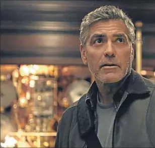  ??  ?? El actor George Clooney en un fotograma de Tomorrowla­nd