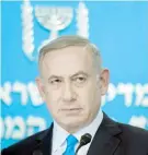  ??  ?? El primer ministro israelí cree que el discurso de Kerry fue “sesgado” y “obsesivo” con las colonias judías en territorio ocupado.