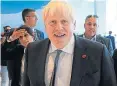  ?? ?? Johnson at Cop27 last week