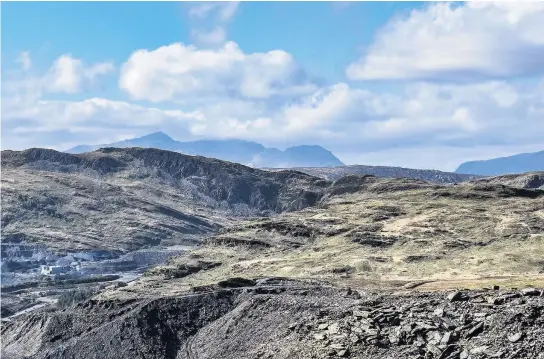  ??  ?? Llechwedd in Blaenau Ffestiniog