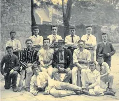  ??  ?? School cricket team